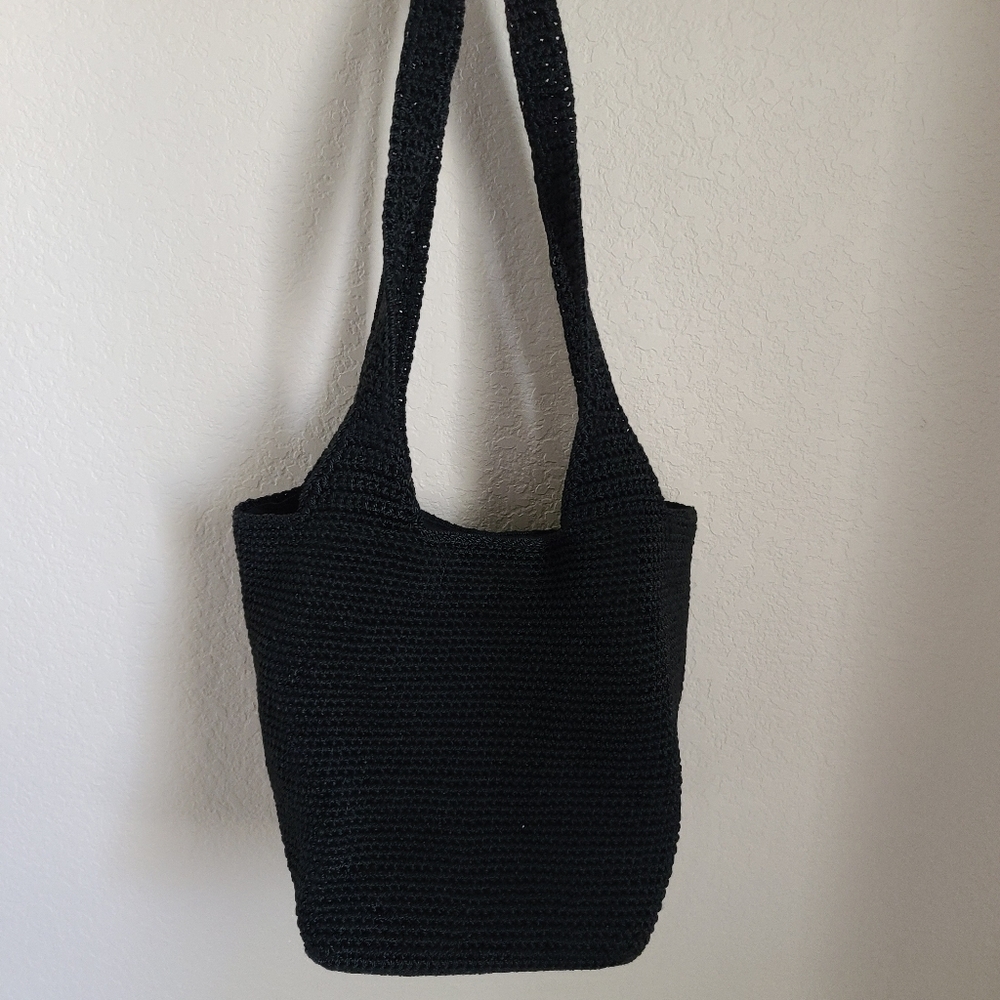 The Sak black square bottom purse